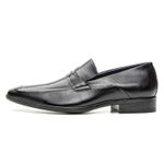 Sapato premium loafer masculino solado de borracha - Preto