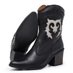 Bota Pauline Cor: 3002 Preto