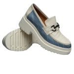 MOCASSIM DE COURO MODELO LEANA