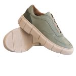 TENIS DE COURO PARIS VERDE