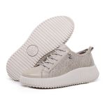 Tenis De Couro Luana 1605 Off White