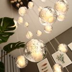 PENDENTE DARYA CRISTAL BALL COM LÂMPADA + LÂMPADA G4 