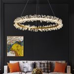 LUSTRE PENDENTE MODERNO ANEL AURA 60CM