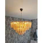 LUSTRE PLUMA OURO VELHO CORRENTE 3MT