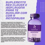 Suplemento para Menopausa Isoflavona e Red Clover 