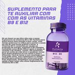 Suplemento de Vitamina B12 e B9 