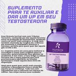 Up Testosterona - TRIBULUS TERRESTRIS 100MG - LONG JACK 100MG - L ARGININA 100MG - FENO GREGO 100MG - MACA PERUANA 100MG