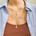 Colar Relicário Girassol com Foto Banhado a Ouro 18k