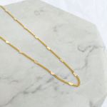 Colar Choker Corações Delicados Folheado em Ouro 18k