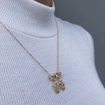 Colar Filhos Coração Folheado em Ouro 18k