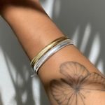 Pulseira Snake 6mm Folheado em Prata 925