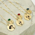 Kit 3 Colares Meninas Super Poderosas - Folheado em Ouro 18k