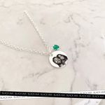 Pulseira Medalha M Personalizada Folheado em Prata 925