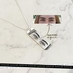 Colar Plaquinha Personalizada M Folheado em Prata 925