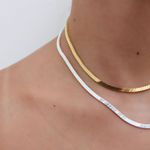 Colar Choker Malha Vintage Folheado em Ouro 18k