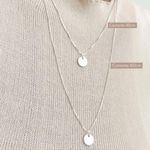 Colar Medalha P Personalizada Folheado em Prata 925