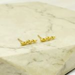 Brinco Snake Folheado em Ouro 18k