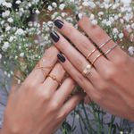 Anel X Regulável Folheado em Ouro 18k