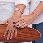 Bracelete Tubo Fino Folheado em Ouro 18k
