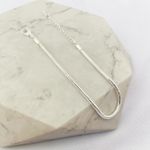 Pulseira Rabo de Rato Folheado em Prata 925
