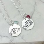 Kit 2 Pulseiras McQueen e Sally - Folheado em Prata 925