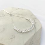 Pulseira Riviera baguete Folheado em Prata 925