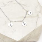 Pulseira Três Medalhas P Personalizada Folheado em Prata 925