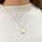 Colar Relicário Livro com Foto Banhado a Ouro 18k