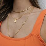 Colar Corrente Cartier Nossa Senhora de Guadalupe Folheado em Ouro 18k