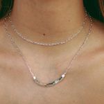 Colar Choker Cartier Fina Folheado em Prata 925