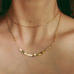 Colar Choker Cartier Fina Folheado em Ouro 18k