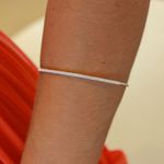 Bracelete Cravejado Folheado em Prata 925