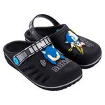 Babuche Infantil Masculino Sonic Speed Preto - Grendene