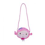 Bolsa Infantil Boneca Laço Roxo 15cm