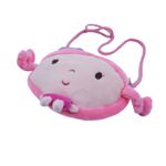 Bolsa Infantil Boneca Laço Roxo 15cm
