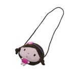 Bolsa Infantil Boneca Laço Rosa 15cm