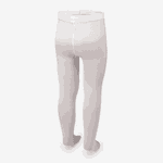 Meia-calça Infantil Feminina Algodão Lisa Branco - Puket