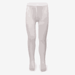 Meia-calça Infantil Feminina Algodão Lisa Branco - Puket
