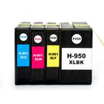 Cartucho de Tinta 950xl 951xl Amarelo Compatível Com HP 8100 8600 8620 8610