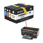 Cartucho de Tinta 950xl 951xl Black Compatível Para Hp 8100 8600 8620 8610