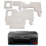 Almofadas + Chip Caixa De Manutenção Mcg02 Para Canon G3160 G2160