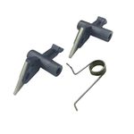 Unha + Mola Do Rolo Fusor Superior Konica C258 C308 C368