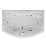 Banheira Mont Blanc 180x120x55CM 2 pessoa 345L Axell - MB180