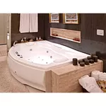 Banheira Mont Blanc 180x120x55CM 2 pessoa 345L Axell - MB180
