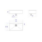 Cuba de Cozinha Deca Suprema Inox 75x40cm CC.670.75.INX