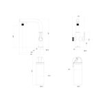 Misturador Monocomando Deca c/ Filtro para Cozinha Enjoy Go 2281.CR.F.M