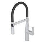 Misturador Deca Monocomando de Mesa para Cozinha Level Motion Cromado/Preta 2274.C.PT