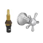 Acabamento Deca para Registro de Pressão 1/2" e 3/4" Pérola Cromado 4916.C108.PQ.MT 