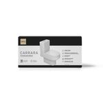 Kit Bacia Deca Carrara Com Caixa Acoplada Deca Branco - KP.606.17