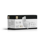 Kit Completo Bacia com Caixa Acoplada Deca Branco Slim Total Clean KP.8620.17